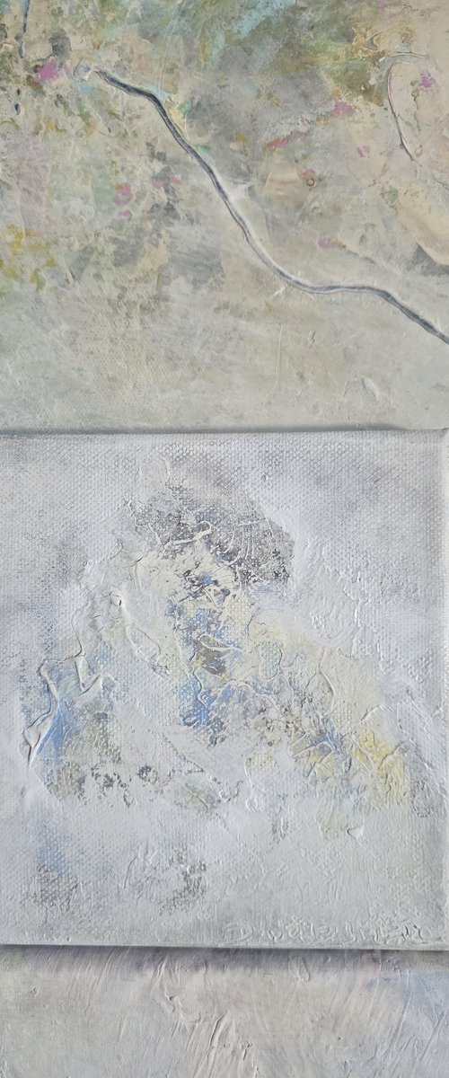 White Little story VIII by Doris Duschelbauer