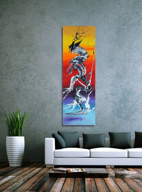 Spirits Rising II (Spirits Of Skies 075032) (50 x 150 cm) XXL vertical (20 x 60 inches)