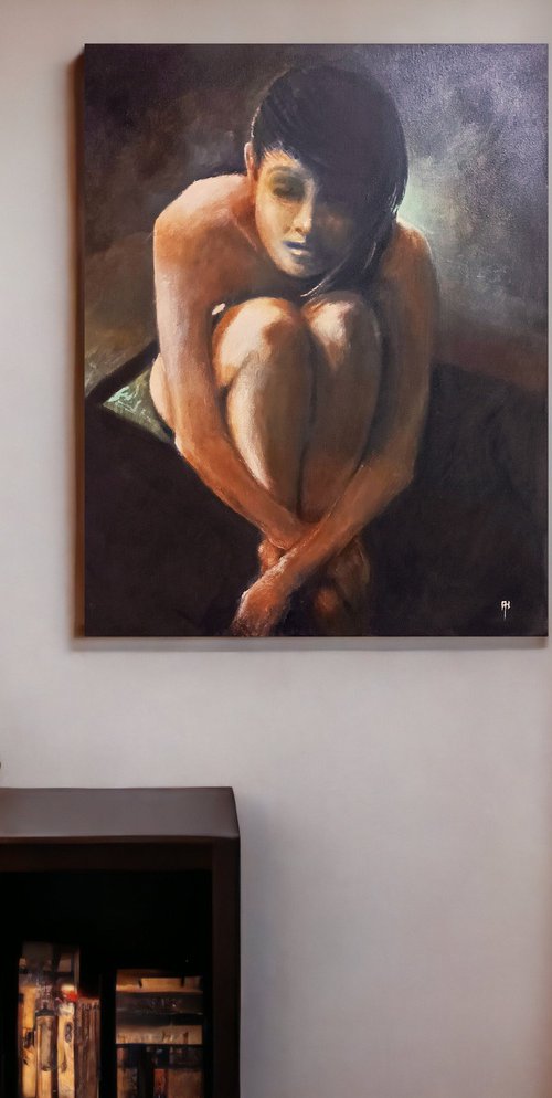 Nude 9, Contemplation by Alan Harris