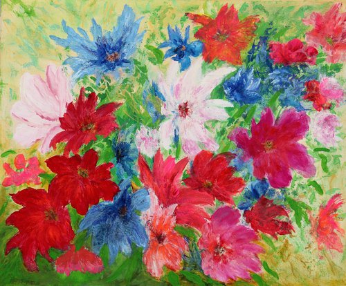 Exotic flowers by Ludmilla Ukrow