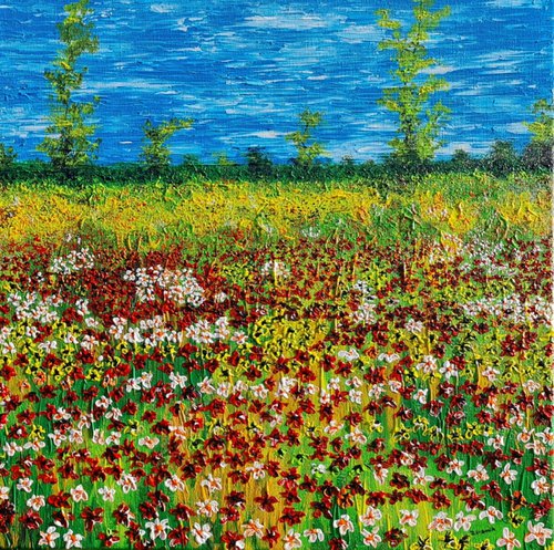 Colored meadow 2 by Daniel Urbaník