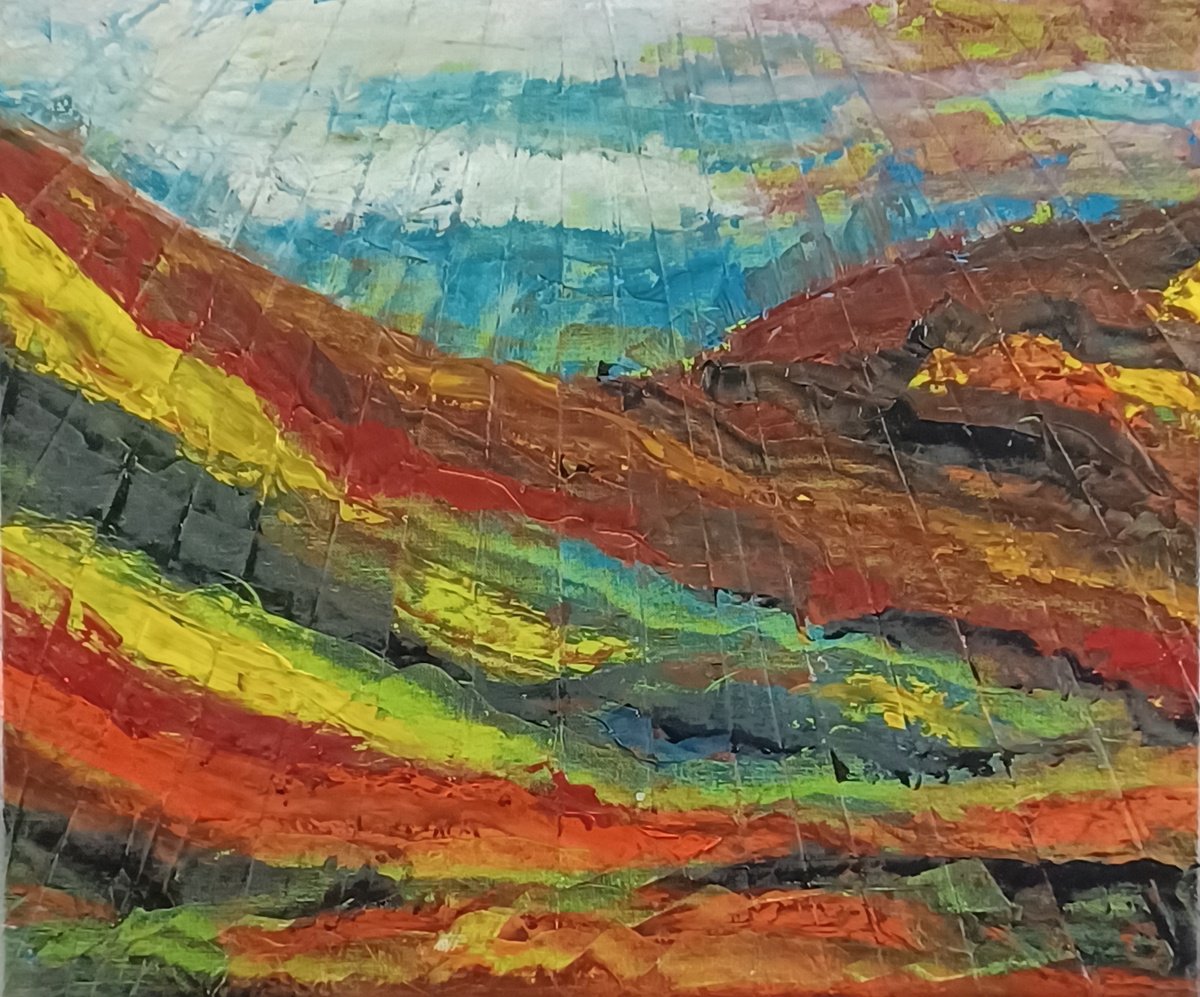 Landfill Through Cellophane By Michael E. Voss, 24 X 20, Artwork For Sale On Artfinder
