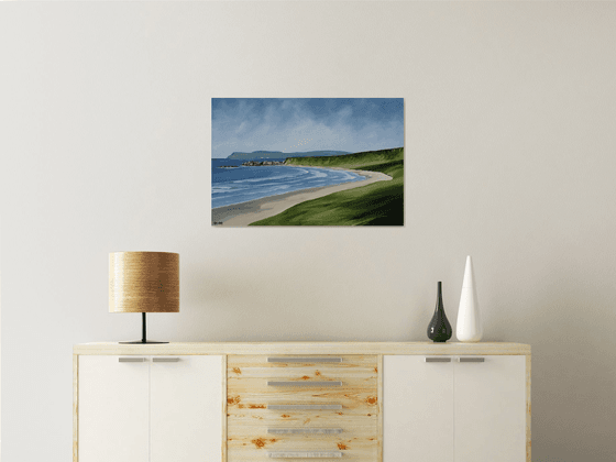 To White Park Bay, Irish Landscape