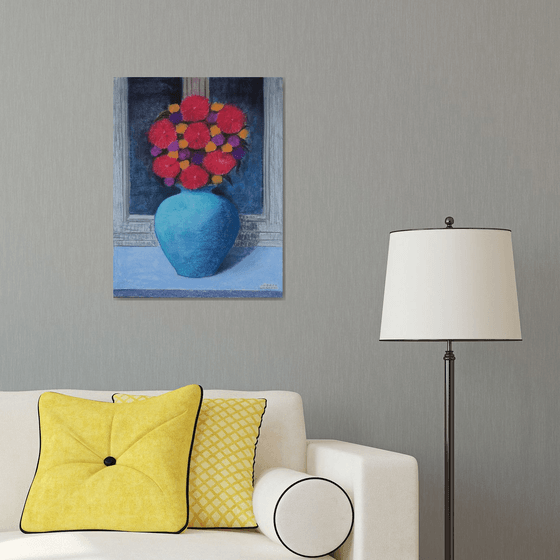VASE OF FLOWERS - 8