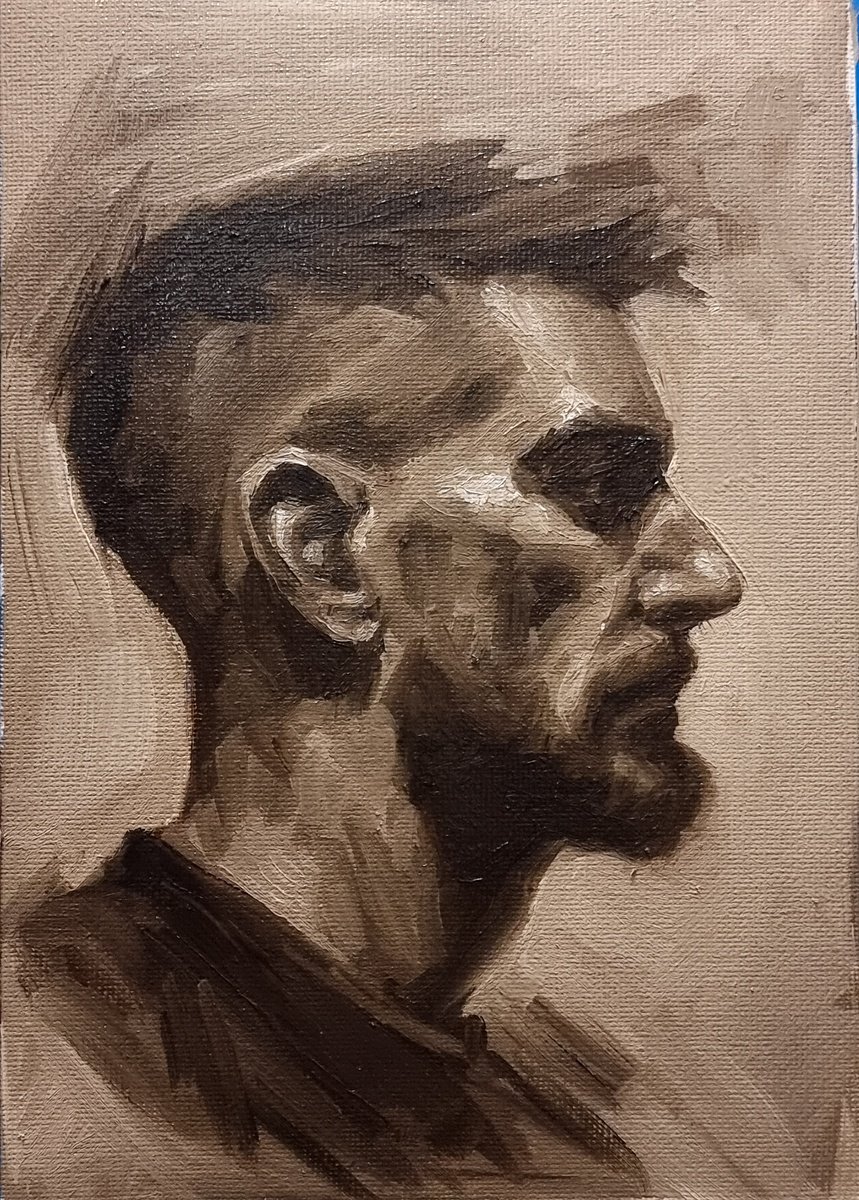 Oil portrait 0424-02 by Artmoods TP