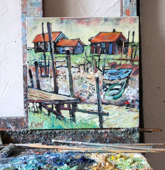 Boats in La Tremblade *