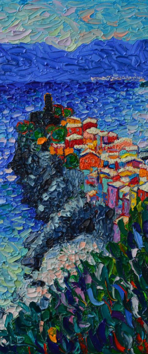 VERNAZZA CINQUE TERRE ITALY by ANA MARIA EDULESCU