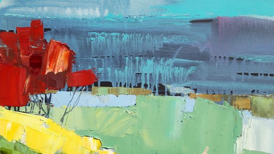 Flowers in the water