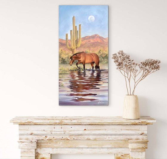 Saguaro Moon