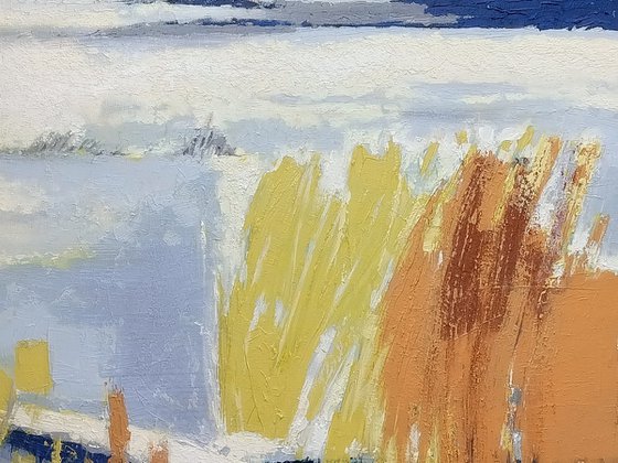 Season of Ocher and White