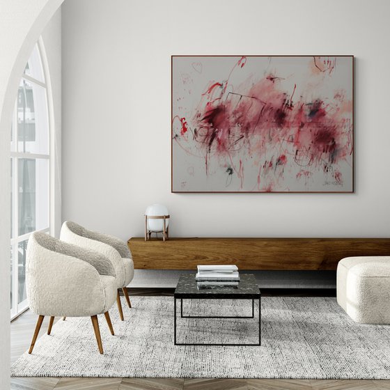 SELF-PORTRAIT IN RED