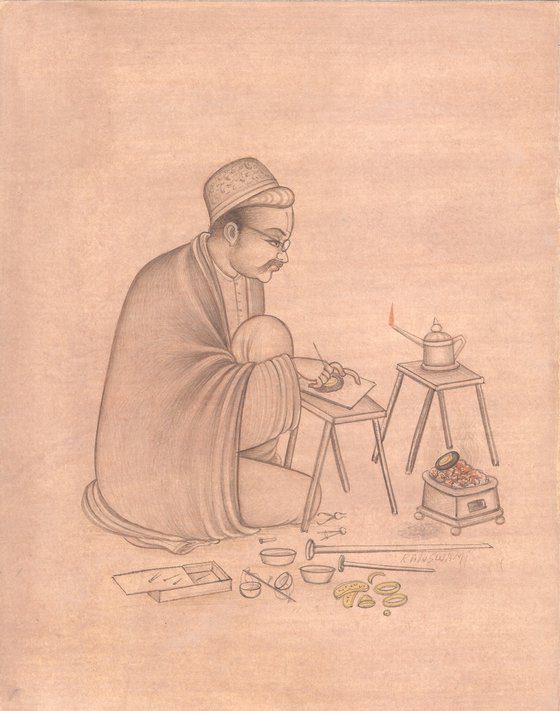 Traditional Goldsmith on Wasli