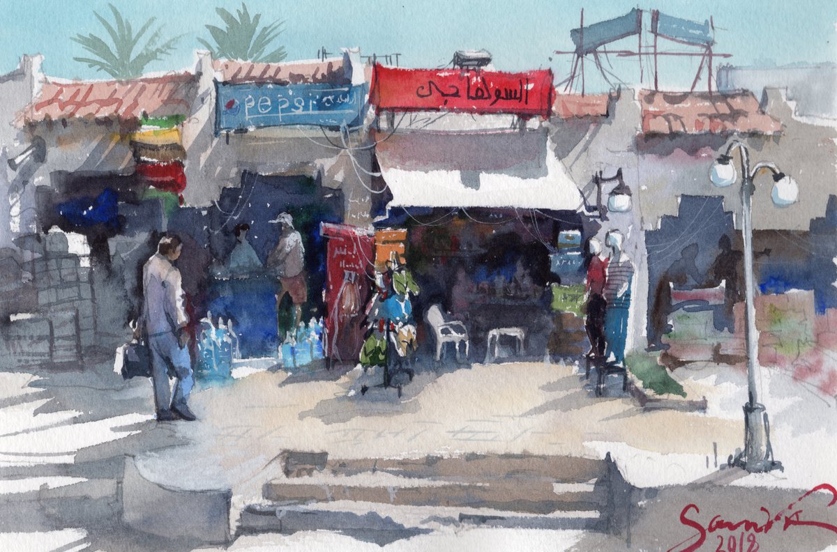 Sharm El Sheikh market by Samira Yanushkova