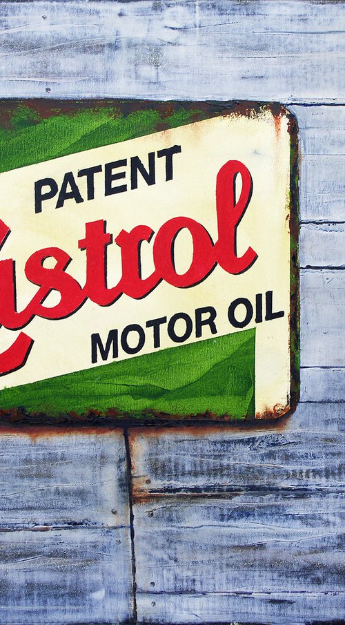 CASTROL SIGN by Richard Manning