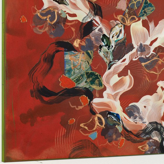 Silk, Lacquer and Cinnabar