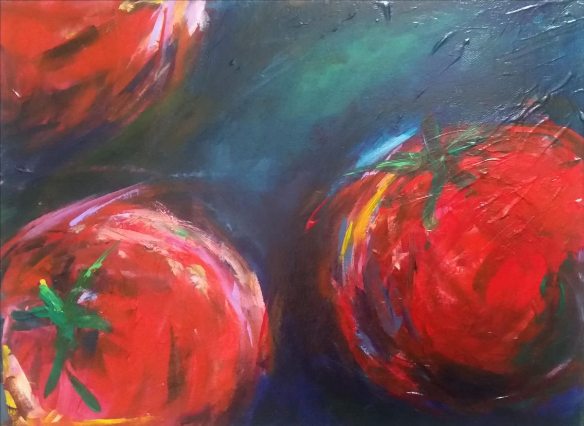 Three Tomatoes by Dawn Underwood