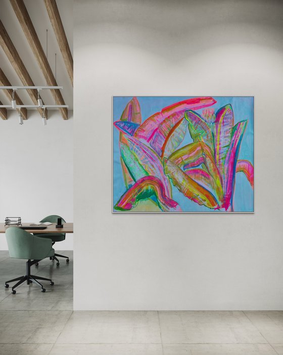 ‘Banana Leaves Sway’