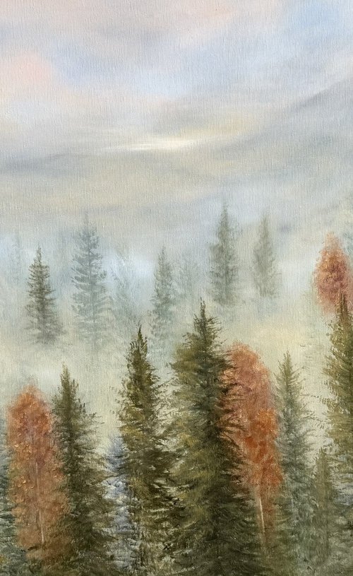 Misty Forest by Tanja Frost