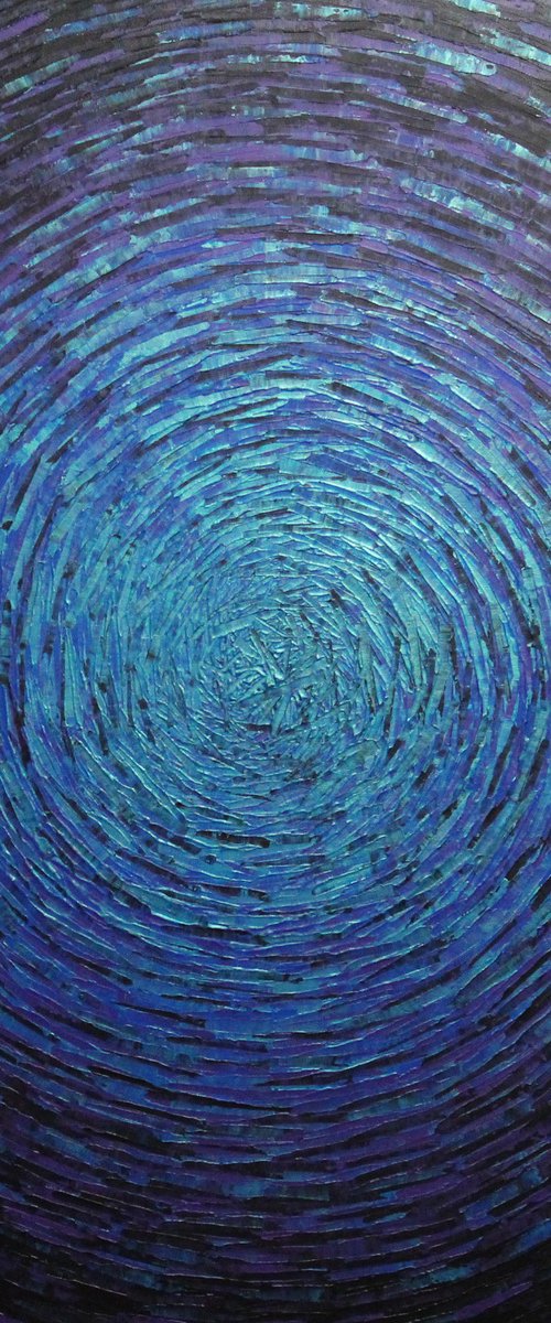 Vast Iridescent Blue-Violet Glow by Jonathan Pradillon