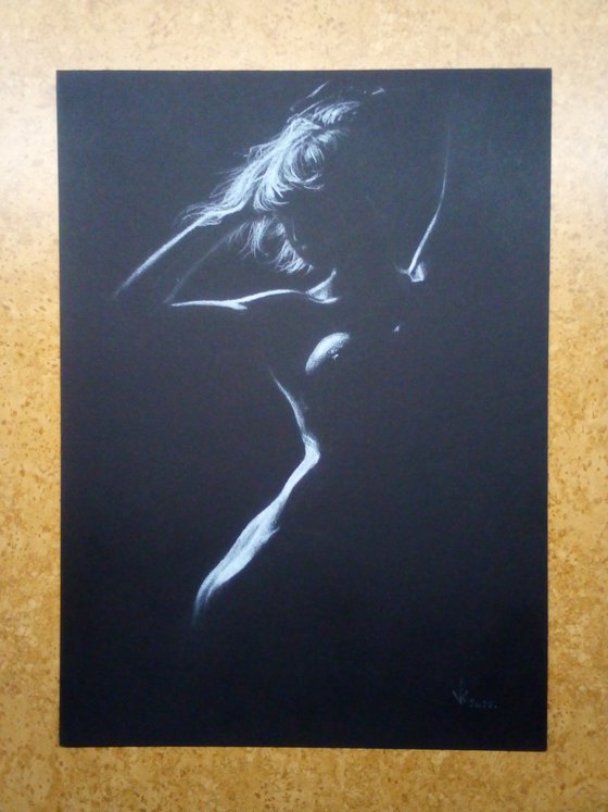 Nude noir #249 (21X29)cm