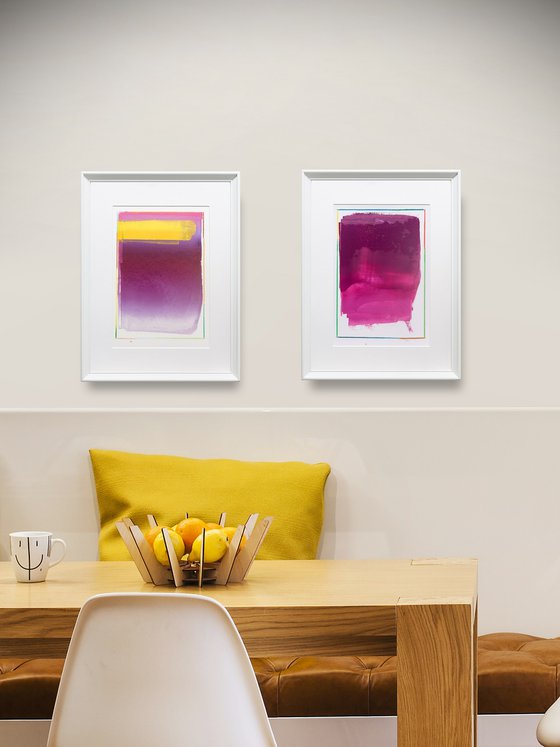 SET of 2, BREATHE series,