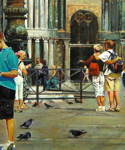 In Piazza San Marco by Marco  Ortolan