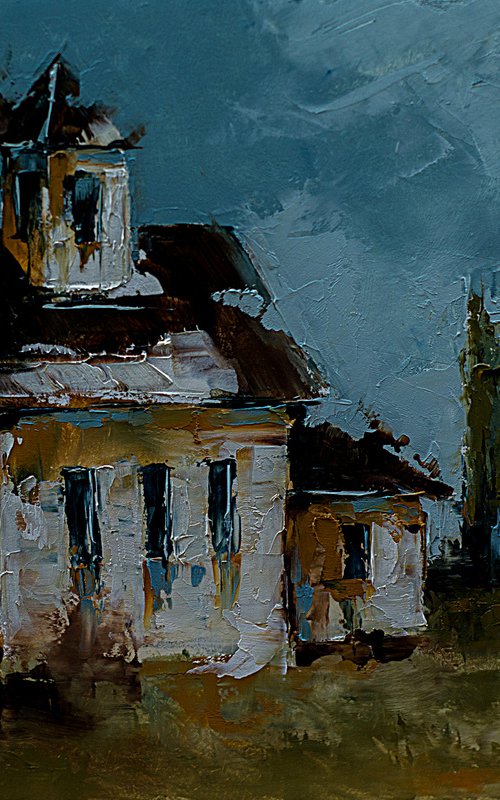 Old church in landscape by Marinko Šaric