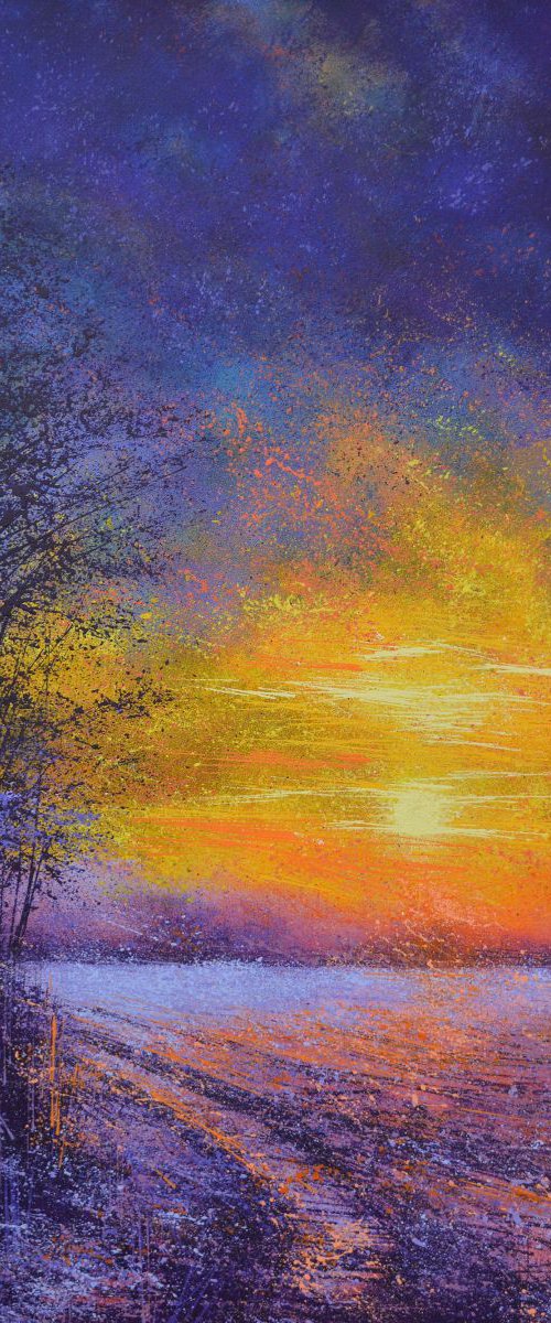 Sunset in Winter by Marc Todd