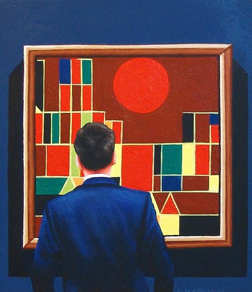 City Mosaic- Bridge And Sun by Gerard Boersma