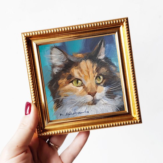 Custom cat portrait