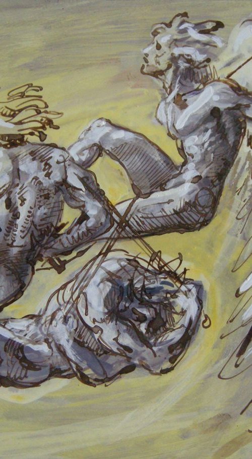 Étude pour Isaïe XXX, 3 by Alexandre Barbera-Ivanoff