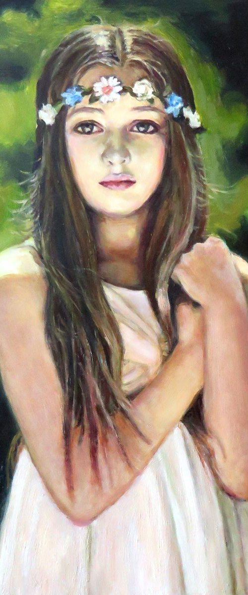Girl in the Light by QI Debrah