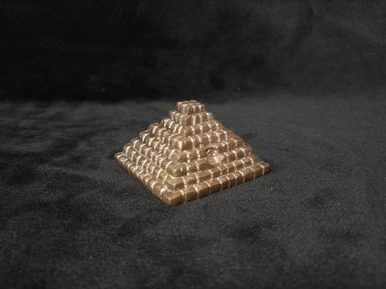 Solid Bronze Pyramid