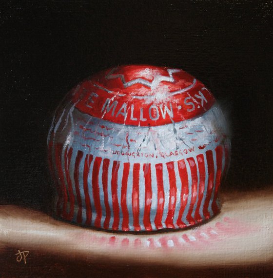 Tunnocks Milk chocolate Tea Cake  still life