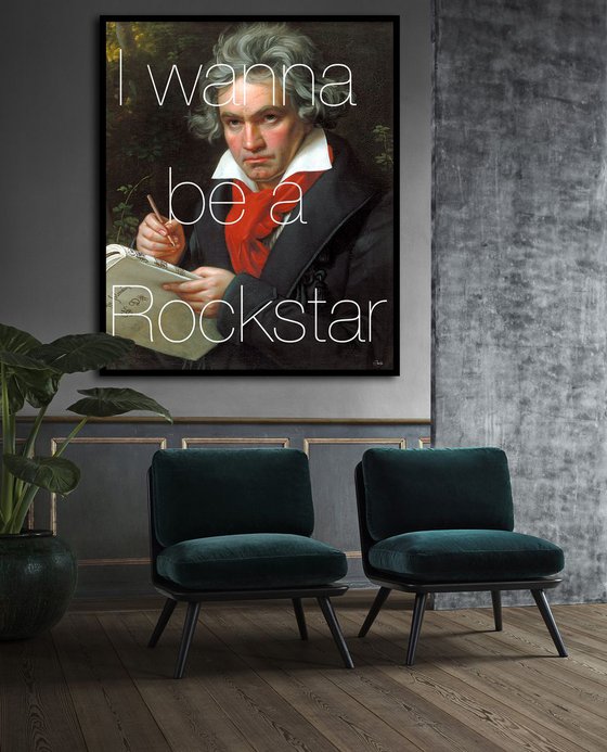 I wanna be a Rockstar ( Free Shipping)