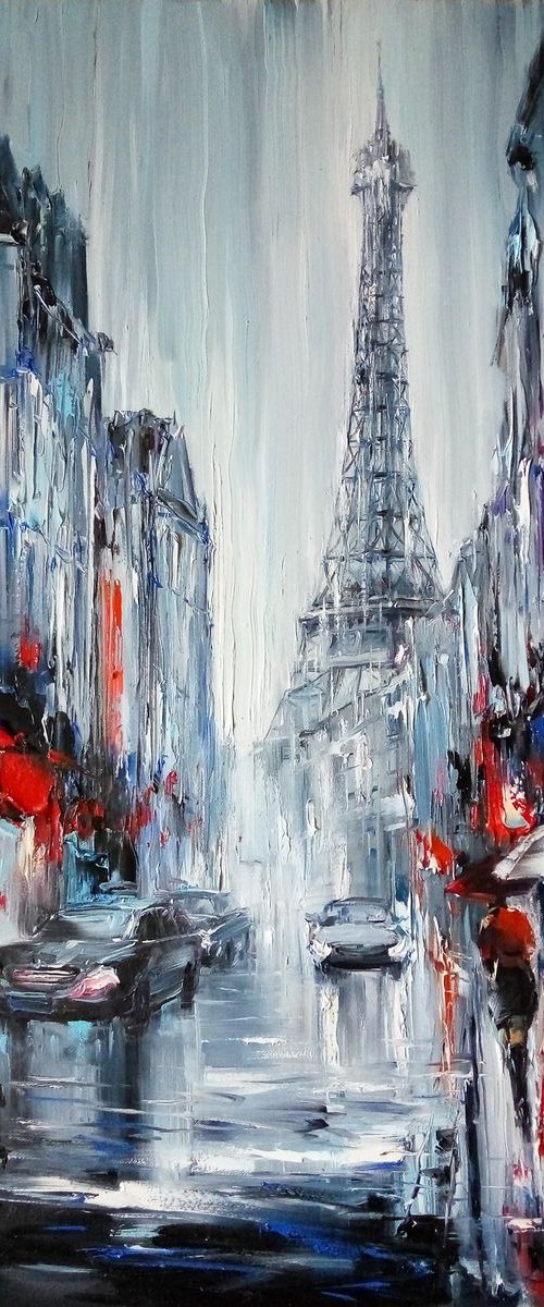 Paris Rain by Artem Grunyka