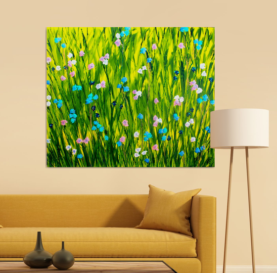 Cornflower Meadow II