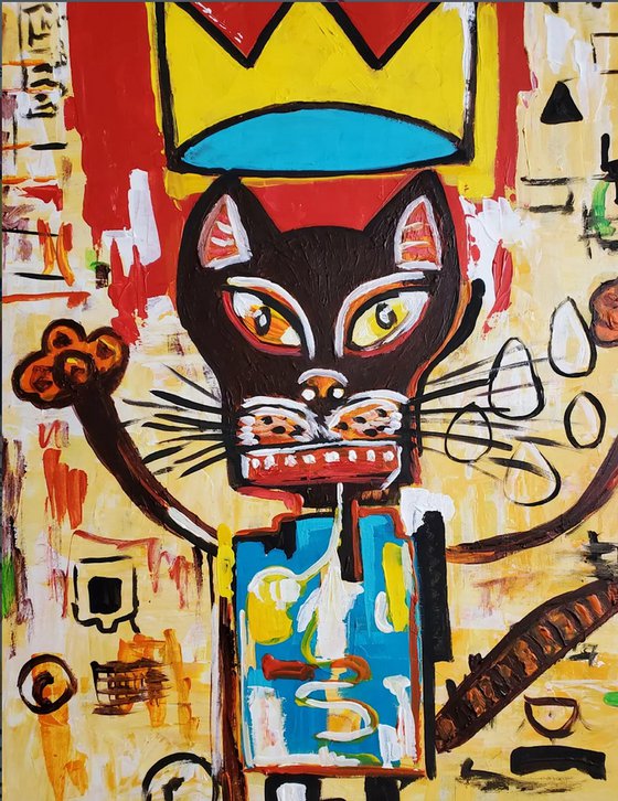 Cat Jean-Michel Basquiat