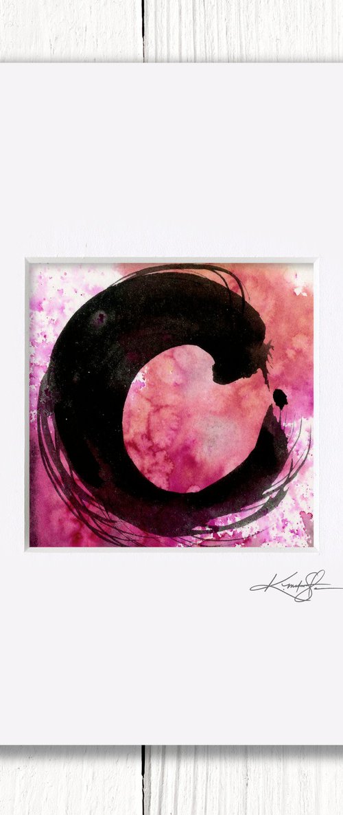 Enso Zen Circle 10 by Kathy Morton Stanion