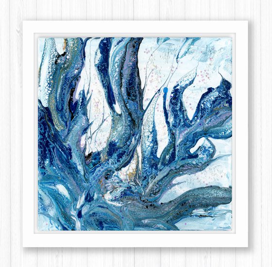Natural Moments 8  - Organic Abstract Painting  by Kathy Morton Stanion