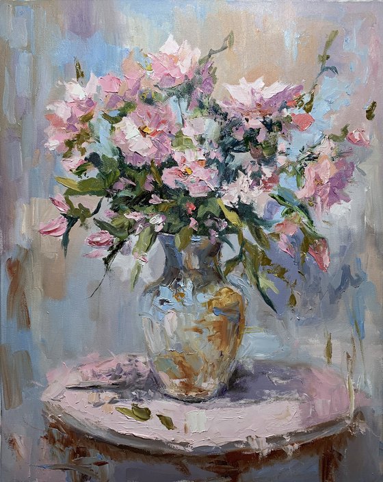 Pastel Bloom Symphony. Bouquet.