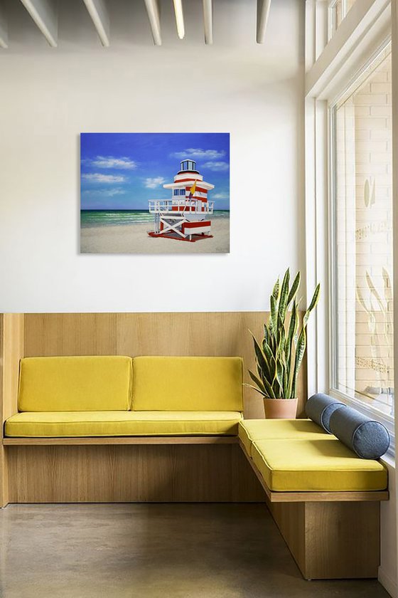 Miami Lifeguard Tower.