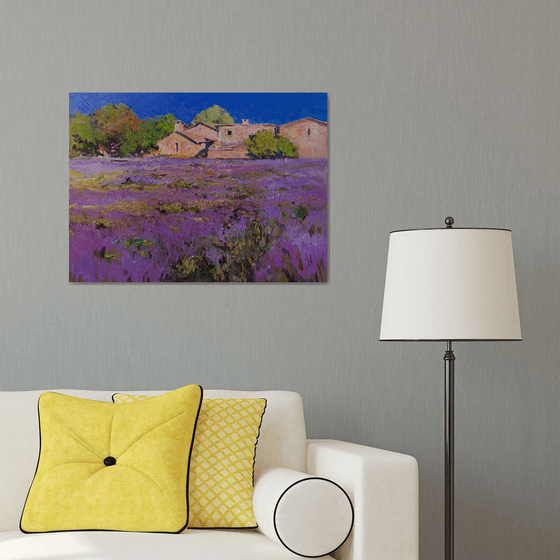 French Village. Lavender