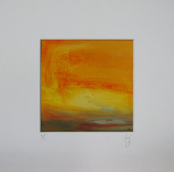 Abstract 0846 - Framed, original painting