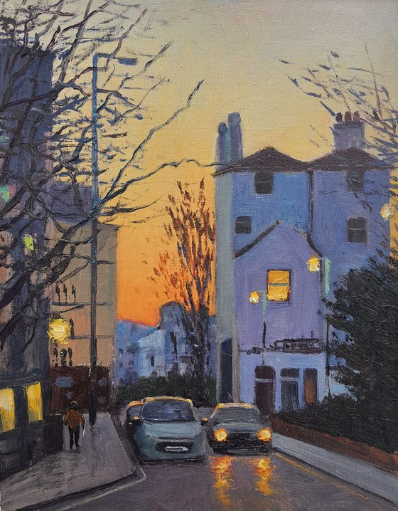 Summer evening colours