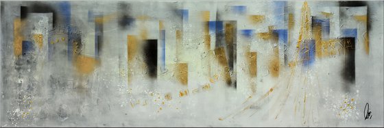 Gimmick  - Abstract Art - Acrylic Painting - Canvas Art - Framed Painting - Abstract Painting - Industrial Art
