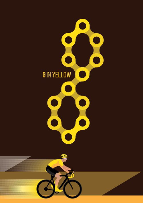 G in Yellow: Tour De France by David Gill