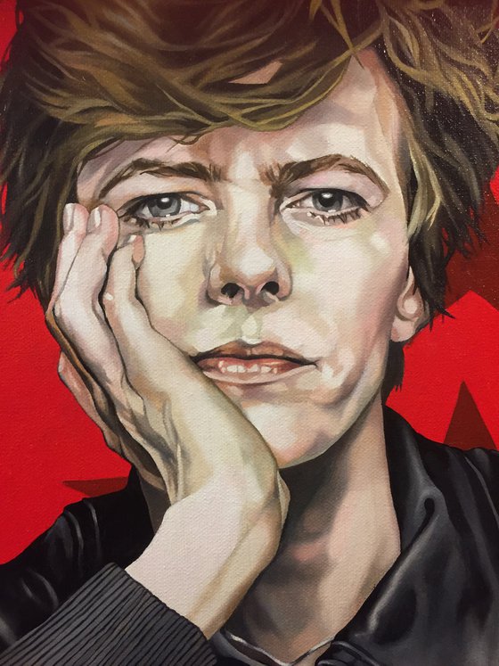 Bowie...cigarette break