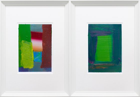 SET of 2, 'ROOMS OF LIGHT' 09-10