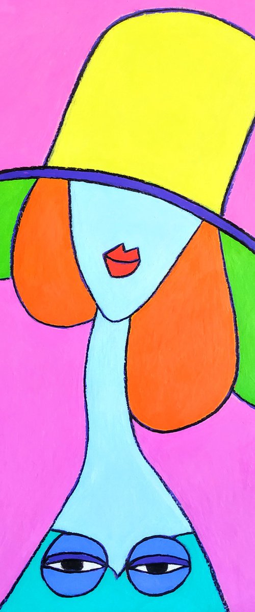 My tits love Modigliani. Pop art version by Ann Zhuleva
